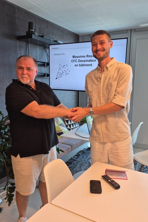 Actualité de CCHE pour la remise des CFC 2025 du canton de Vaud