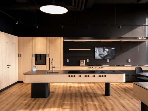 Architecture d'Intérieur de CCHE pour le Showroom Suter Inox à Crissier Suisse