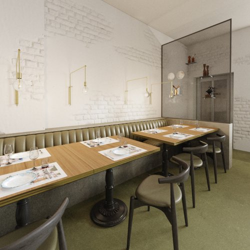 Architecture d'intérieur de CCHE pour la Brasserie le Vaudois Suisse