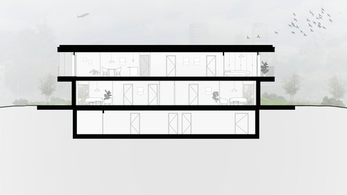 Architecture de CCHE pour un immeuble d'habitation à Tagelswangen Suisse