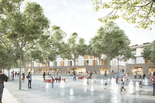 Concours de CCHE pour l'Ecoquartier Record à Echallens Suisse