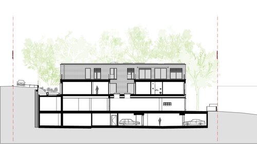 Architecture de CCHE pour les Terrasses de Rive à Nyon Suisse