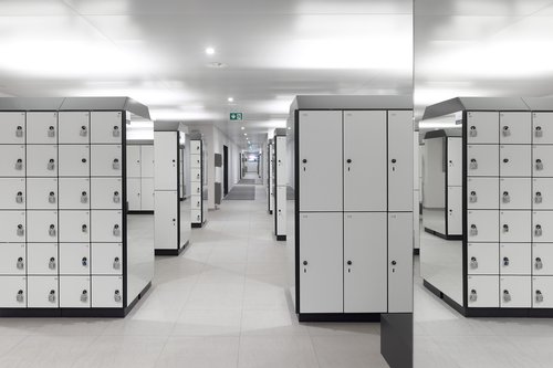 © Thomas Jantscher Architecture d'intérieur pour le Migros FitnessParc de Malley Suisse