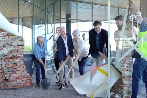 Actualité de CCHE pour la première pierre du 2m2c