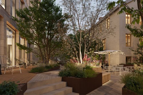 Rénovation de CCHE pour le Complexe Rhône Molard à Genève Suisse