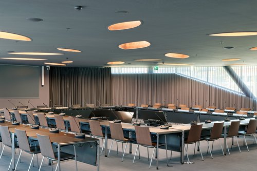 Architecture d'intérieur de CCHE pour la Maison de la Paix Suisse