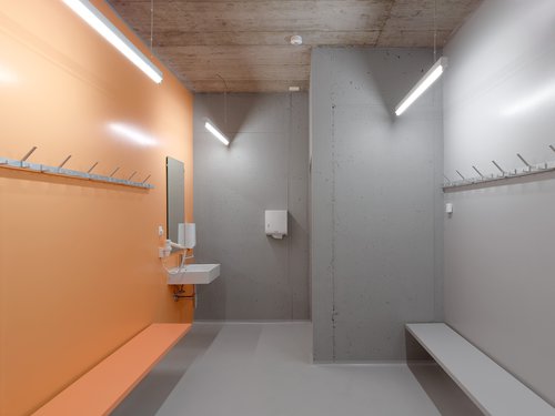 Architecture d'intérieur de CCHE du Centre sportif GEMS World Academy Suisse