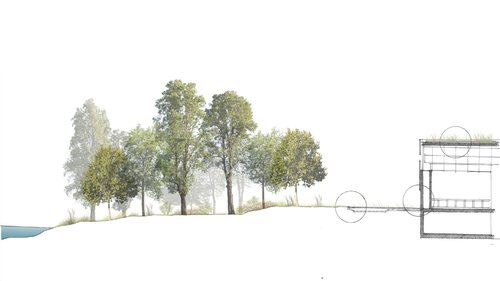 Architecture de CCHE pour l'extension de la Step d'Aïre à Genève Suisse