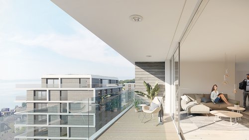 Urbanisme de CCHE pour le concours de Bella Vista Suisse