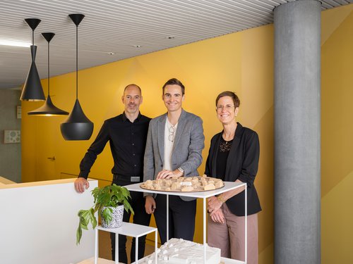 Portrait de CCHE May Nack, Stéphanie Suard Dancet et Timoté Mopty Architectes associés Nyon