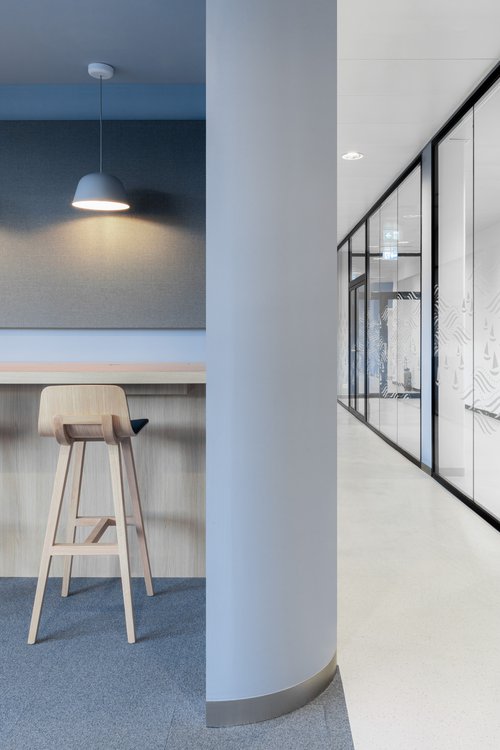 Architecture d'intérieur de CCHE pour Firmenich Suisse