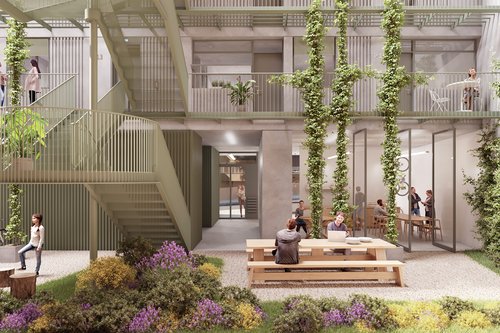 Architecture de CCHE pour Santa Engracia e Bela Vista à Lisbonne Portugal