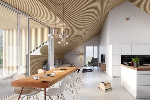 Architecture de CCHE pour le quartier Les Planches Suisse