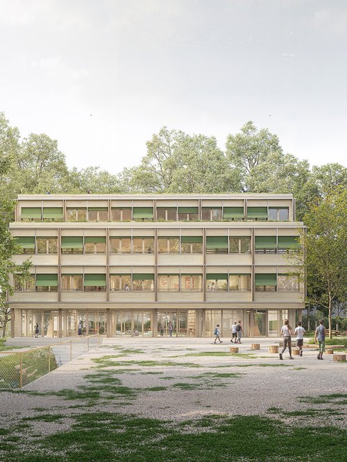 Concours d’architecture pour le collège de Béthusy à Lausanne