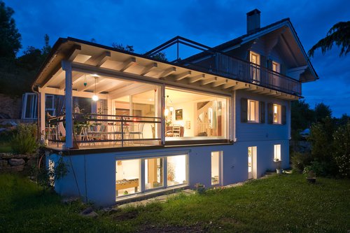 Architecture d'intérieur de CCHE pour un chalet à Saint-Légier Suisse