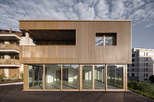 Architecture de CCHE pour La Corsaz à Montreux Suisse