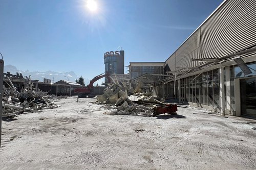 Rénovation et transformation de CCHE pour le Centre Migros Chablais Aigle Suisse