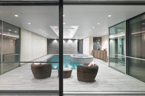 Architecture d'intérieur et rénovation de CCHE pour une Villa individuelle à Buchillon Suisse