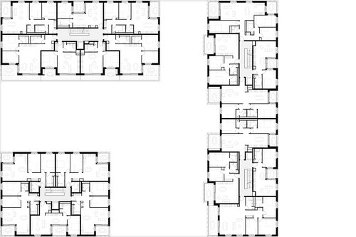Urbanisme et Architecture de CCHE pour le quartier Ancienne Papeterie à Marly Suisse