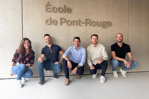 Actualité de CCHE pour l'inauguration de l'école Pont-Rouge de Lancy Genève Suisse