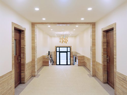 © Joël Tettamanti Rénovation de CCHE de la façade du Complexe Bel-Air Suisse