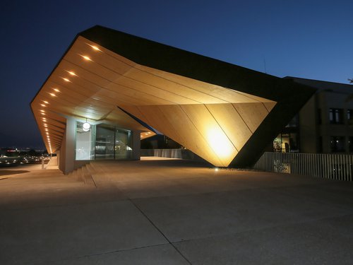 Architecture de CCHE du bâtiment public EPFL Artlab Suisse