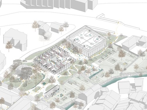 Concours d'architecture de CCHE pour le Collège de la Combe à Lutry Suisse