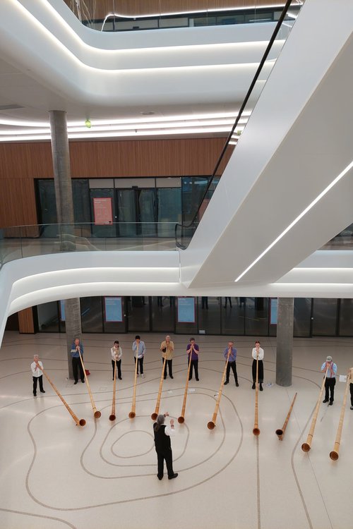 Architecture de CCHE pour le l'îlot A Les Atmoshères du Quartier de l'étang à Vernier Genève Suisse