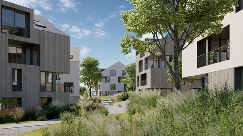 Architecture de CCHE pour le quartier Les Planches Suisse