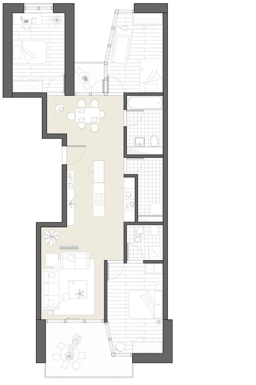 Concours d'un quartier industriel RAD de CCHE à Oerlikon