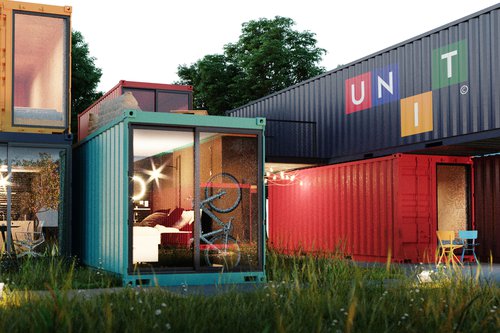 Architecture de CCHE pour l'Hôtel Unit du campus The Hive Suisse