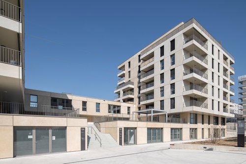© Adrien Barakat Architecture de CCHE pour le quartier de la Petite Prairie