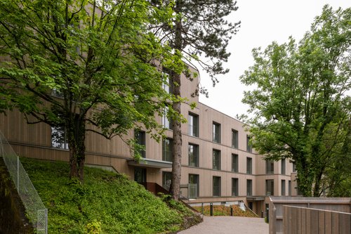 Architecture de CCHE pour le bâtiment Isabelle de Montolieu à Lausanne Suisse