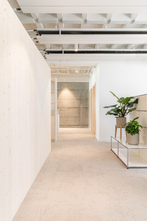 Architecture et réalisation de CCHE pour le nouveau bureau CCHE Genève Suisse