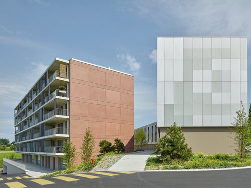 Architecture de CCHE des bâtiments Parallèle I et II Suisse