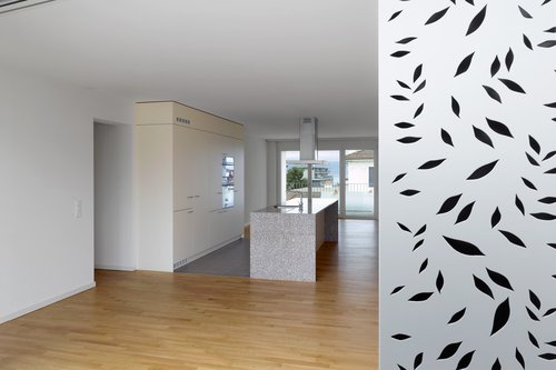 Architecture d'intérieur de CCHE des bâtiment de logements du Petit Mont-Riond Suisse