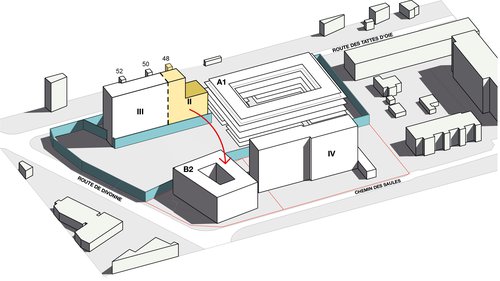 Actualité de CCHE pour le suivi de chantier du Quartier de la Suettaz à Nyon Suisse