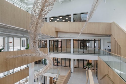 Architecture d'intérieur et transformation de CCHE pour le siège d'Incyte Biosciences International Suisse