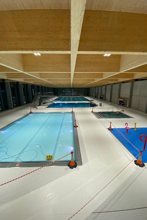 Actualité de CCHE pour l'inauguration de la piscine de Marly