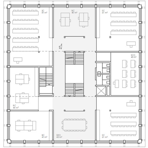 Architecture de CCHE pour le Concours extension de l'école de Lullier Nyon Suisse