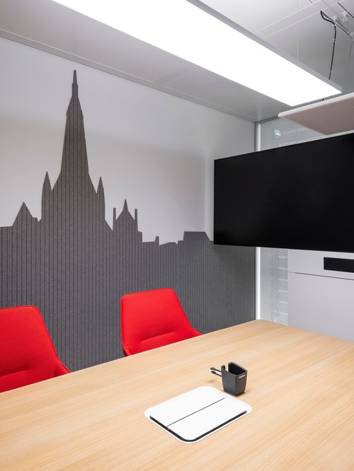 Architecture d'intérieur de CCHE pour l'aménagement de bureaux à Lausanne