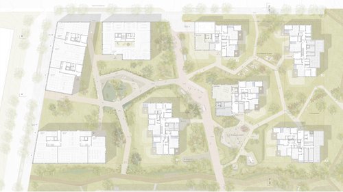 Urbanisme et Architecture de CCHE pour le concours Ley Outre Crissier Suisse