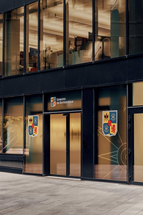 © Amaury Laparra Actualité de CCHE pour l'inauguration du siège de la banque Edmond de Rothschild Suisse