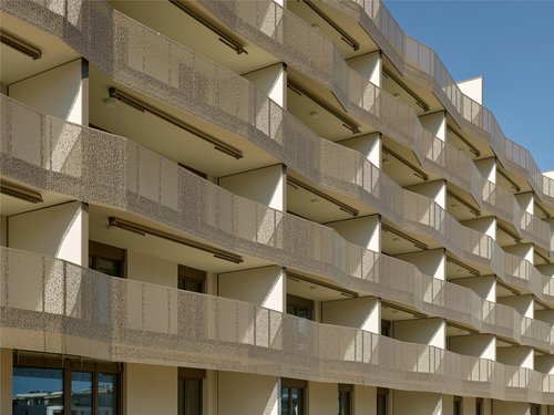 © Thomas Jantscher Architecture de CCHE pour Bugnon EST quartier Maillefer Suisse