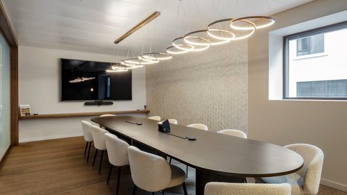 Architecture de CCHE pour les bureaux "Urban Project" "Les Atmosphères" du Quartier de l'étang à Vernier Genève Suisse