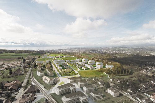 Urbanisme de CCHE pour le projet de l'Eco quartier Le Brit Suisse