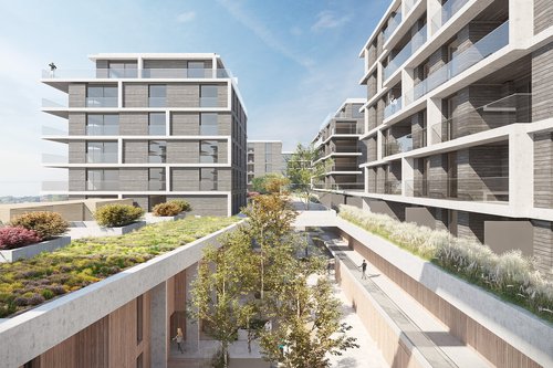 Urbanisme de CCHE pour le concours de Bella Vista Suisse
