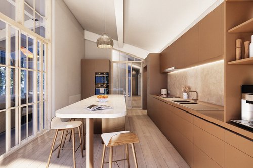 Actualité de CCHE sur l’avancement des travaux d’une villa contemporaine à Genève Suisse