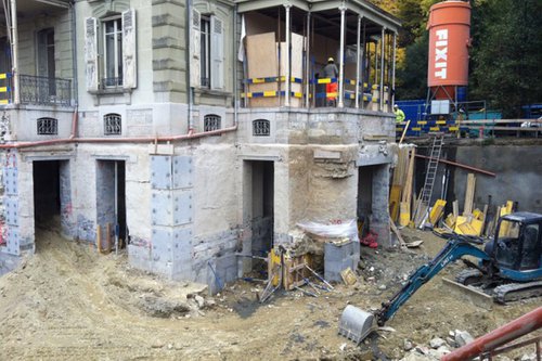 Architecture d'intérieur et transformation de CCHE pour un monument historique classé type 2 Suisse