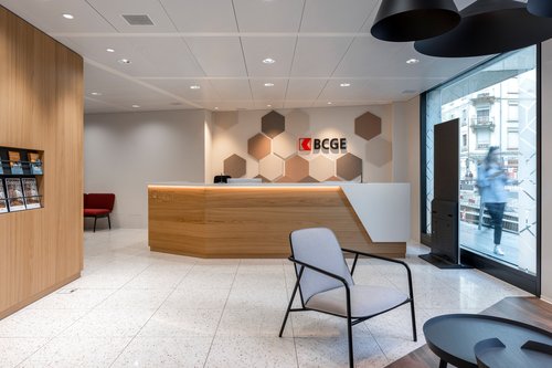 Rénovation de CCHE de l’agence BCGE de Plainpalais Genève Suisse